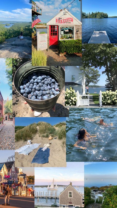 Coastal Beach Town, Summer East Coast, Prince Edward Island Travel, Beach Town Aesthetic, Nantucket Aesthetic, East Coast Aesthetic, New England Summer, Town Aesthetic, New England Aesthetic