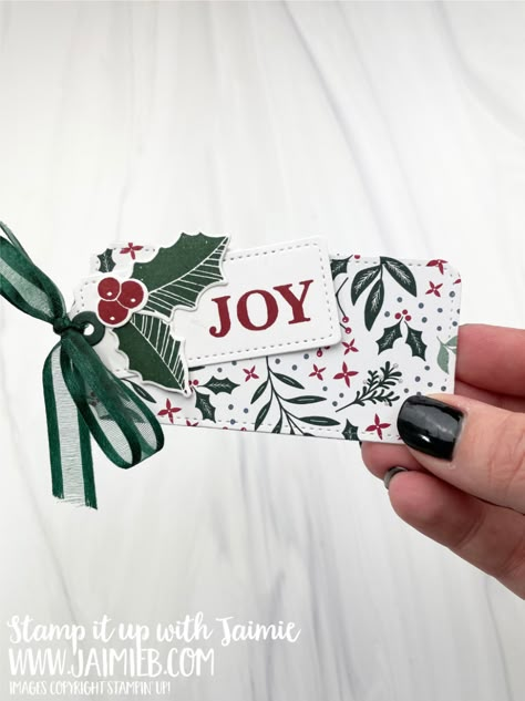 Gift Tags Handmade, Christmas Tags Stampin Up Ideas, Stamping Up Christmas Gift Tags, Stampin Up Christmas Gift Tags 2023, Christmas Gift Tags Stampin Up Ideas, Su Christmas Tags, Stampin Up Tags, Free Svg Christmas Tags, Stampin Up Christmas Tags 2023