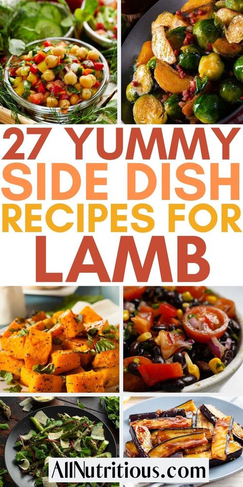 You can easily take your lamb dinners to a whole new level when you check out these best sides for lamb. These lamb side dishes are delicious and flavorful. Try these lamb sides and enjoy more delicious lamb dinners. Lamb And Beets, Lamb Menu Ideas, Simple Lamb Recipes, Roast Lamb Dinner Sides, Lamb Roast Side Dishes, Lamb Side Dishes Vegetables, Side Dishes For Leg Of Lamb, Side Dishes For Rack Of Lamb, Side Dishes For Lamb Roast