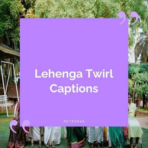 Find the perfect lehenga caption for your Instagram post! Get inspired by these lehenga quotes and captions to make your post stand out. See all quotes and captions on https://metromag.com/lehenga-quotes/ Lehenga Quotes, Fashion Captions, Caption For Yourself, Captions For Instagram, Inspirational Quotes About Love, All Quotes, Instagram Captions, Drawing For Kids, Get Inspired