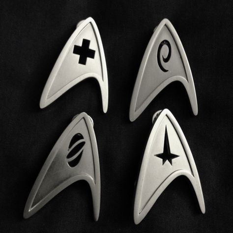 Star Trek Pins (Medical, engineer, science, and command) Star Trek Pin, Cute Blonde Guys, Blonde Guys, Star Tattoos, Pyrography, Iron On Patches, Tattoos And Piercings, Star Trek, Fangirl