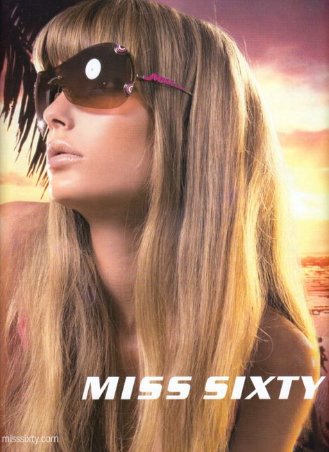 Miss Sixty Magazine, Miss Sixty Campaign 2000s, Miss Sixty Campaign, Zachary Cole Smith, Clothing Ads, Raquel Zimmermann, Claudia Schiffer, Miss Sixty, Top Models