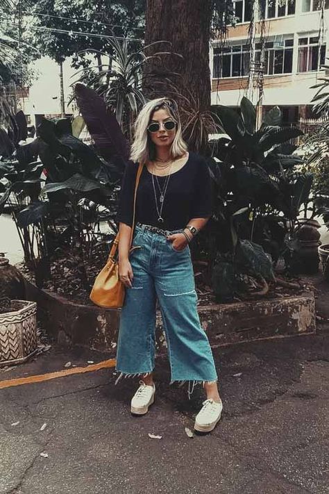 Wide Leg Capri Outfit, Jean Capri Outfits, Nyc Outfit Ideas, Capri Outfits, Nyc Outfits, Blazer Outfits Casual, Looks Pinterest, Outfits To Wear, Stunning Outfits