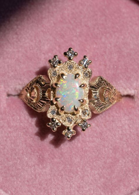 Artifact 12: Lullaby – Sermez.com The Moon And The Stars, Elegant Wedding Rings, Opal Diamond Ring, Rainbow Opal, Bedroom Window, Moon Dust, Midnight Sky, Fantasy Wedding, Dream Engagement Rings