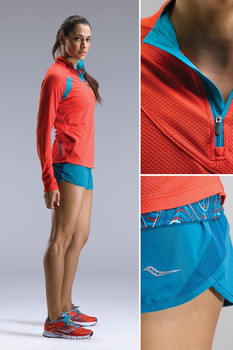 LOVE this combo! Running Fashion Women, Running Short Outfits, Athletic Wear Fashion, Saucony Running Shoes, Best Trail Running Shoes, Fitness Style, Sports Wear Women, Style Athletic, Running Fashion