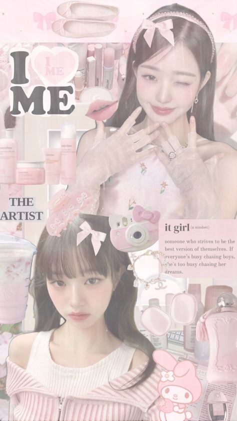 #iloveme #itgirl #wony #ive #ivewonyoung #ivewony #cute #pink #selfcare #skincare #kpop #kpopidol Pink Selfcare, Wonyoung Wallpaper, Selfcare Skincare, Cute Home Screen Wallpaper, Cute Home Screens, Cute Lockscreens, Kpop Iphone Wallpaper, Soft Pink Theme, Free Dresses