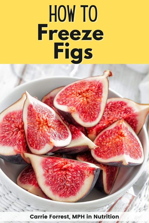 Freeze Figs, Fig Recipes Fresh, Fig Preserves Recipe, Fig Smoothie, Fig Season, Fig Recipes, Homemade Pickles, Fig Jam, Fresh Figs