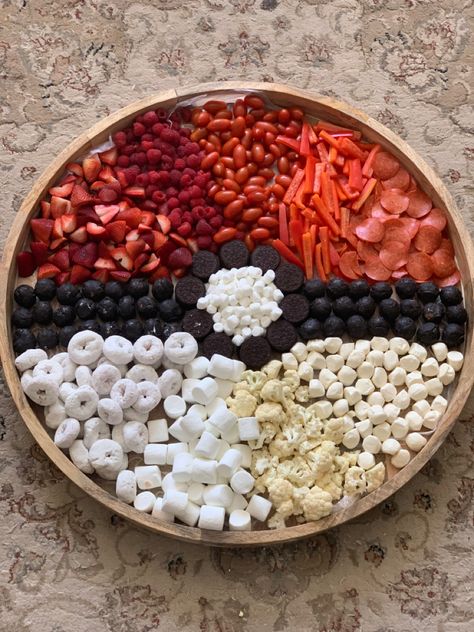 Homemade pokeball party snack platter Pokemon Birthday Party Ideas Food, Pokemon Party Food Snacks, Pokemon Appetizers, Pokémon Birthday Food Ideas, Pokeball Decoration, Pokemon Birthday Snacks, Pokémon Birthday Food, Pokemon Charcuterie Board, Pokemon Party Snacks