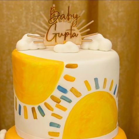 Here Comes The Son Baby Shower Theme Cake, Here Comes The Son Cupcakes, Here Comes The Sun Baby Shower Cake, Here Comes The Son Baby Shower Cake, Here Comes The Sun Cake, Sunshine Baby Shower Cake, Here Comes The Son Cake, Baby Shower Cake Boy, Sun Cake