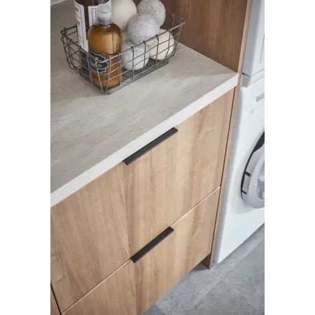 Elements A500-6SN Edgefield 5" Center to Center Finger Tab | Build.com Modern Kitchen Pulls, Affordable Cabinets, Hardware Resources, Kitchen Pulls, Brushed Chrome, Decorative Knobs, Kitchen Trends, Furniture Handles, Cabinet Decor