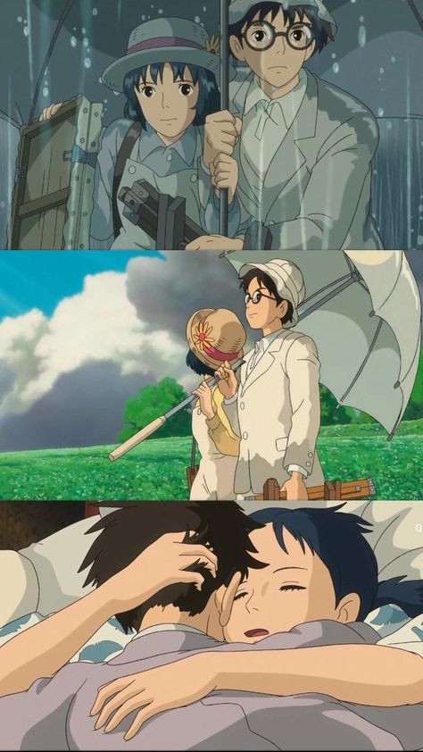 anime My Studio Ghibli, Hayao Miyazaki Movies, Aesthetic Character, Studio Ghibli Fanart, Wind Rises, Studio Ghibli Background, Studio Ghibli Characters, Ghibli Studio, Japanese Animated Movies