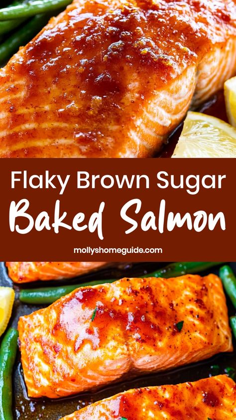 Indulge in the exquisite flavors of brown sugar baked salmon with this easy-to-follow recipe. The combination of sweet and savory creates a delectable taste that will tantalize your taste buds. Perfect for a weeknight dinner or weekend gathering, this dish is sure to impress your family and friends. Serve it with your favorite side dishes for a complete meal that everyone will love. Try out this irresistible brown sugar baked salmon recipe today and elevate your dining experience to a whole new