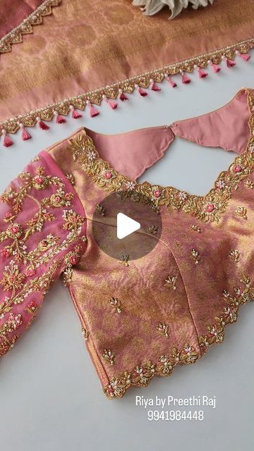 Silk Blouse Designs Back, Half Saree Designs Blouses, Design Blouses For Sarees, Pink Net Blouse Designs, Blouse Designs Latest Hand Work, Work Saree Blouse Designs Latest, Half Saree Blouse Designs Back, Designer Blouse Designs Latest, Border Saree Blouse Designs Latest