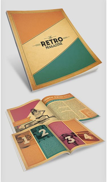 The Retro Magazine Indesign Template by luuqas86, via Flickr Indesign Magazine Template Layout Design, Retro Magazine Layout, Inside Magazine, Asteroid City, Indesign Layout, Retro Magazine, Indesign Magazine, Indesign Magazine Templates, City Magazine