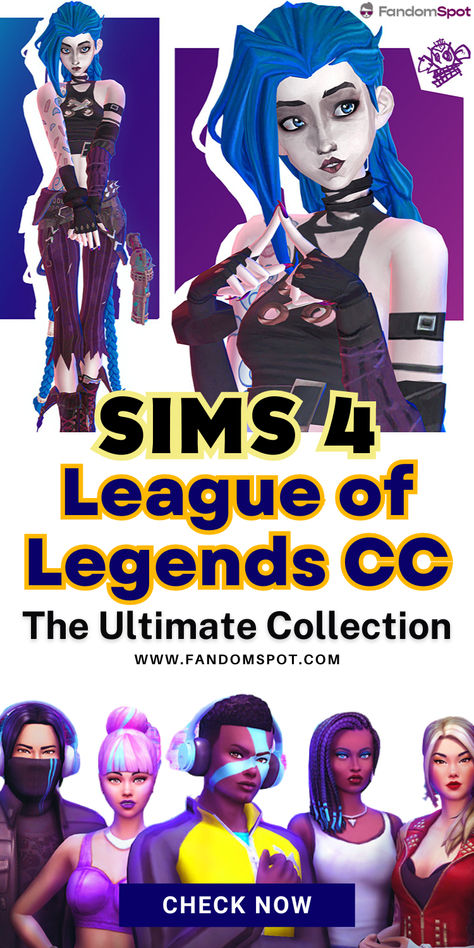 League of Legends has so many chmpaions that it's hard to keep track. And now you can bring Riot's amazing characters into your TS4 gameplay with this huge CC collection - mostly all maxis match too! Sims4 Cc Ultimate Collection, Sims 4 Cc Jinx Hair, Sims Shade, Teleporter Sims 4, Sims 4 Functional Photo Frame, Trans Cc Sims 4, Ts4 Cc Cyberpunk, Sims 4 Ui Override, Sims 4 Hair Set Cc