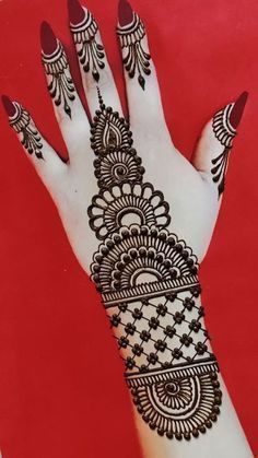 Cone Designs For Hands, Mehndi Arabic, Mehandi Design For Hand, Mehandi Designs Easy, Hand Mehndi Designs, Mehndi Designs Simple, New Mehndi, Mehndi Outfit, Back Hand Mehndi