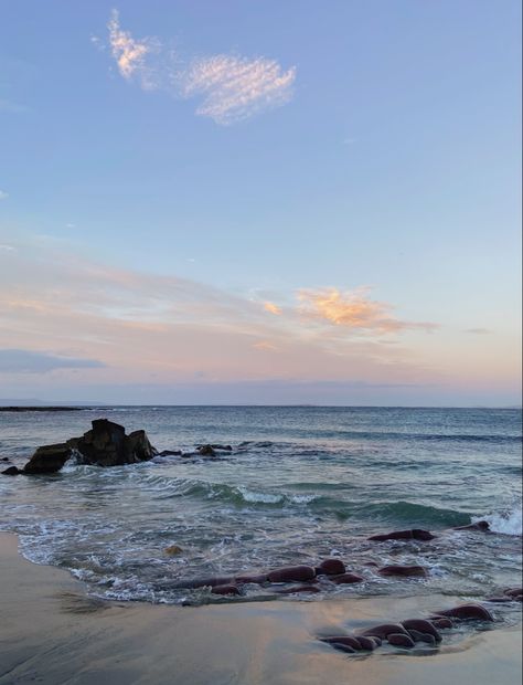 Scotland Beach Aesthetic, Beach Waves Wallpaper, Scotland Aesthetic, Brian Cox, Blue Sunset, Uk Trip, Beach Inspo, Twenty Twenty, Waves Wallpaper