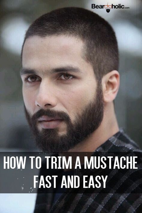 How To Trim A Mustache Fast And Easy - Beard Grooming Tips From http://Beardoholic.com Buzz Cut Styles, How To Trim Mustache, Haircut Names For Men, Male Hairstyles, Buzz Cut Hairstyles, Beard Tips, Model Man, Third Base, Mens Haircuts