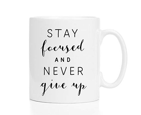 Stay Focused and Never Give Up Motivational Mug: Gateway *Click image to check it out* (affiliate link) | #mugs #funmugs #uniquemugs #love #coffee #coffeedrinker  #motivationalmugs #motivation #keepgoing Motivational Mugs, Keep On Keepin On, Fun Mugs, Modern Storage Cabinet, African Art Paintings, Coffee Drinkers, Love Coffee, Stay Focused, African Art