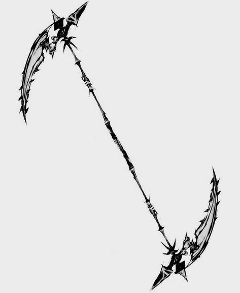 Cool Scythe Designs, Pretty Knives, Fantasy Props, Magic Design, Cool Swords, Magical Jewelry, Dungeons And Dragons Characters, Dark Art Illustrations, Fantasy Concept Art