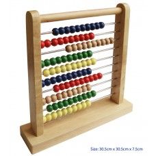 Buy wooden abacus online Wooden Abacus, Tactile Learning, Fun Factory, Reasoning Skills, Visual Learning, Let The Fun Begin, Math For Kids, Metal Bar, Learning Tools