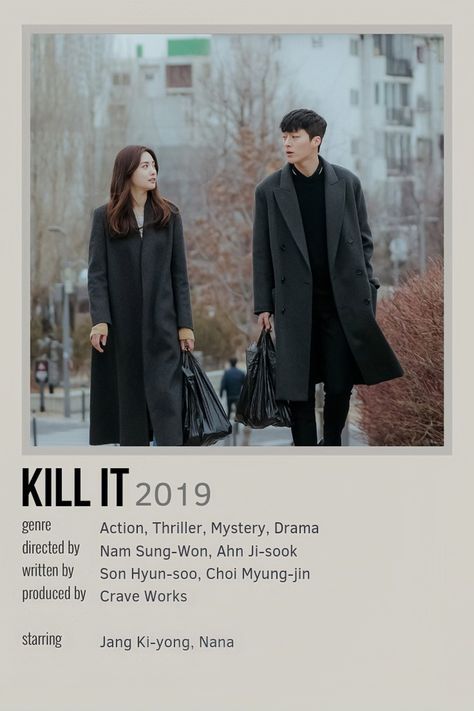 Kill It Kdrama, Indie Movie Posters, It Poster, Minimalistic Poster, Movies To Watch Teenagers, Mystery Genre, Drama List, Night Film, Korean Drama Series