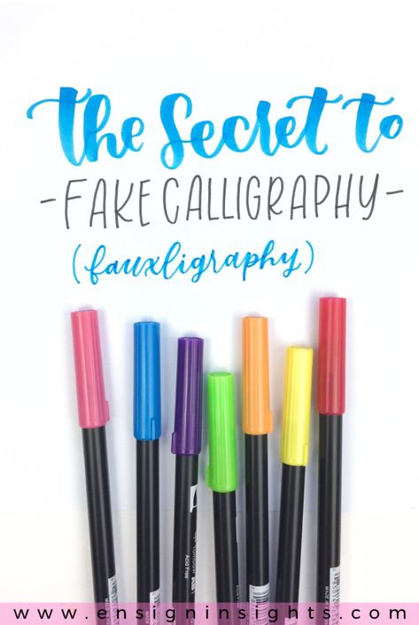 The Secret to Fake Calligraphy (and galaxy lettering) - Ensign Insights Modern Caligraphy, Fake Calligraphy, Calligraphy Worksheet, Hand Lettering For Beginners, Diy Stencils, Learn Hand Lettering, Calligraphy Lessons, Calligraphy Tutorial, Faux Calligraphy