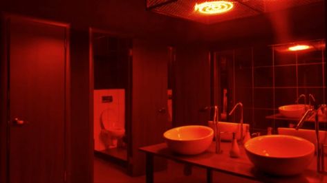 2010 Party, Slowed Reverb, Bathroom Aesthetic, Red Water, Aesthetic Red, Bathroom Color, Like And Comment, New Song, Red Aesthetic