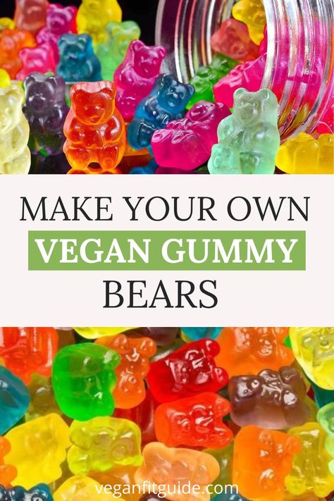 Vegan Fruit Snacks, Vegan Gummy Recipe, Organic Candy Recipes, Vegan Gummies Recipe, Vegan Candy Recipes, Home Made Fruit Snacks Healthy, Homemade Vegan Candy, Plant Based Candy Recipes, Homemade Vegan Gummies