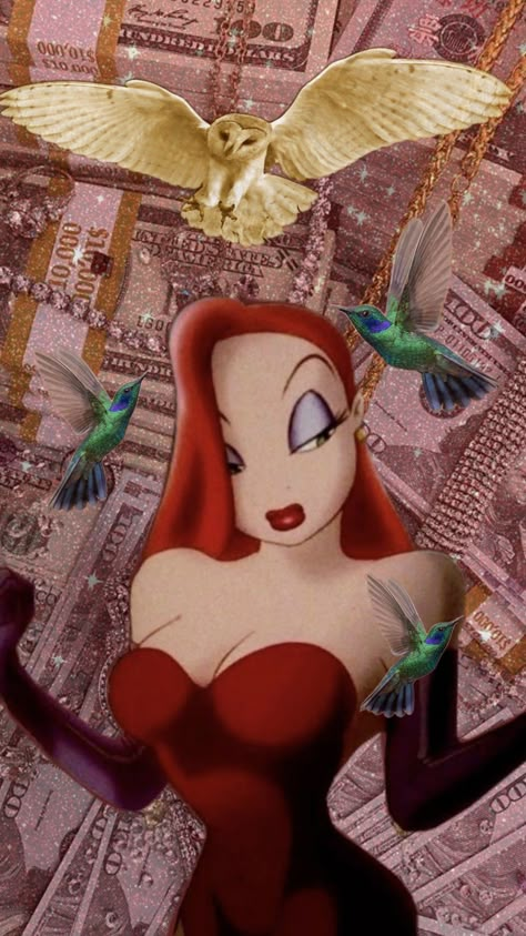 Rabbit Wallpaper, Disney Collage, Jessica Rabbit, Disney Aesthetic, Leo Zodiac, Doja Cat, Wallpapers, Money, My Saves