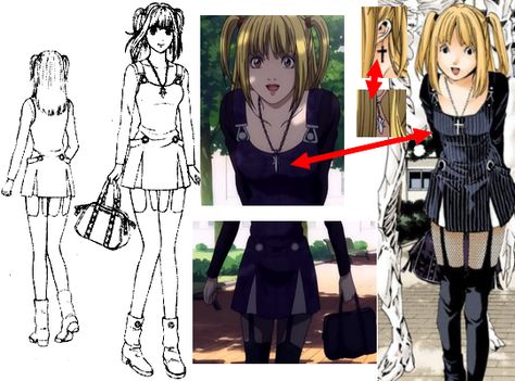 pseudomiracle — Would you help me with cosplaying Misa? Like, if... Misa Amane Outfit, Live Action Movie, Gothic Fantasy Art, Anime Inspired Outfits, Punk Goth, Cosplay Tutorial, Action Movies, Reference Images, Anime Inspired