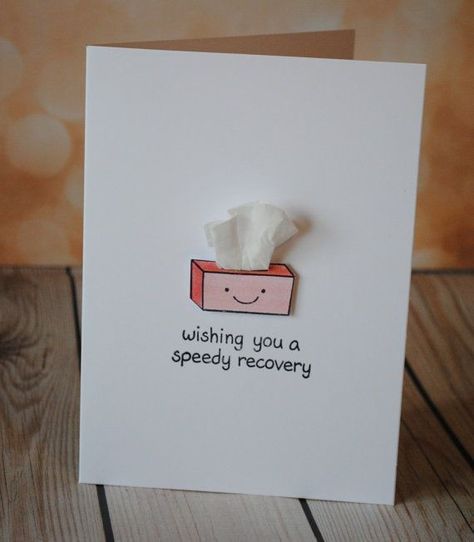 Funny Get Well Cards, Speedy Recovery, Birthday Card Drawing, Get Well Soon Gifts, 카드 디자인, Get Well Gifts, Card Drawing, Birthday Cards Diy, Paper Crafts Diy Tutorials