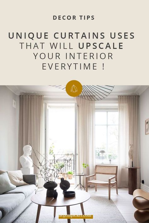 A room without curtains can look pretty bare. I've rounded up some curtain ideas that will make any room look chicer and cozier. Let's see Floor To Ceiling Curtains, Color Block Curtains, Curtains Pictures, Above The Sink, Ceiling Curtains, Unique Curtains, Drop Cloth Curtains, Types Of Curtains, Cool Curtains