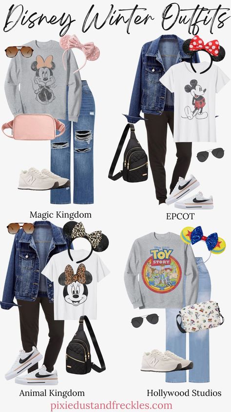 Disney Winter Outfits — What to Wear to Disney in the Winter What To Wear To Disney World In December, Disney Bound Outfits Winter, Comfy Disney Outfits Winter, Women Disney Outfits, Disneyworld Outfit Winter, Disney Outfits For Teens, Outfits For Chilly Days, Outfits To Wear To Disney World, Disneyland Outfits Winter