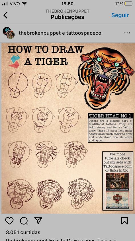 How To Draw Tattoo Flash, American Traditional Tutorial, How To Draw Neo Traditional, How To Draw Traditional Tattoos Step By Step, Beartrap Tattoo, How To Draw American Traditional, How To Draw Traditional Tattoos, Traditional Tattoo Tutorial, Desenhos Old School