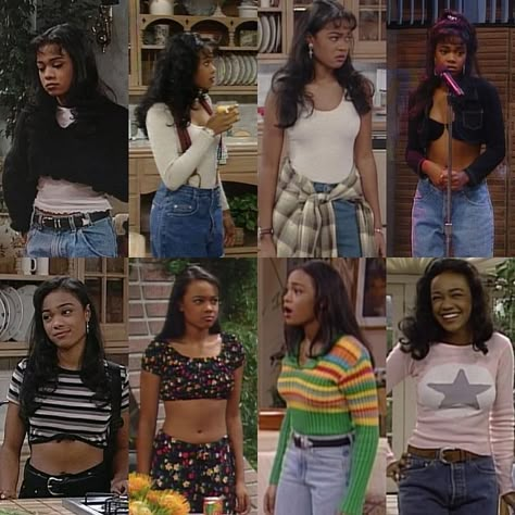 teenage dirtbag on Instagram: “Pro tip: use 90s sitcoms as fashion inspiration” 90s Rnb Fashion, 90s Fashion Outfits 1990s Style, Throwback Thursday Outfits, Ashley Banks Outfits, 90s Fashion Aesthetic, Black 90s Fashion, 1990 Style, Tatyana Ali, Instagram Pro