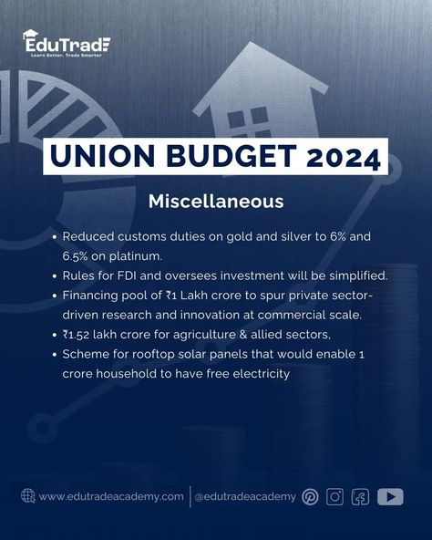 Today, our Finance Minister Nirmala Sitharaman unveiled the union budget of the year in parliament. Here are some glimpse of the event which has been spoken. #unionbudget #today #2024 #india #indianeconomy #trending #finance #market #StockMarketEducation #TradingTips #tradingstrategy #instagram #instagood Nirmala Sitharaman, Private Sector, The Union, Trading Strategies, Stock Market, The Year, Budgeting, Finance, India