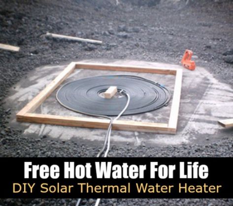 Solar Thermal Water Heater, Solar Thermal Panels, Solar Thermal, Thermal Water, Solar Hot Water, Solar Energy Panels, Astuces Diy, Solar Roof, Best Solar Panels