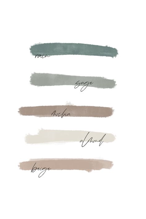 Organic Modern Decor Color Palette, Cream Palette Colour Schemes, Sage Green And Neutral Color Palette, Earthy Coastal Color Palette, Color Pallet Neutral, Teal Neutral Color Palette, Sage And Gold Color Palette, Clean Aesthetic Color Palette, Beige Sage Green Aesthetic