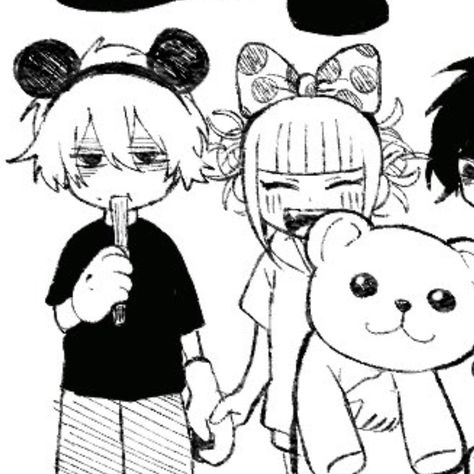 Toga And Shigaraki Matching Icons, Shigaraki And Toga, Shigaraki Dabi Toga, Toga And Shigaraki, Mha Fortnite, Dabi Pfp, Mha Art, Emotionally Unstable, Villain Character