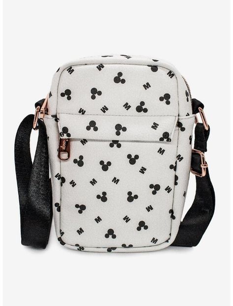 Disney Mickey Mouse Scatter Print Vegan Leather Crossbody Bag Mouse Icon, Cute Crossbody Bags, Mickey Mouse Head, Mickey Mouse Club, Mickey Head, Disney Bag, Cross Bag, Disney Accessories, Crossbody Wallet