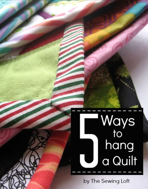 How to Hang Your Mini Quilt - The Sewing Loft Quilt Hangers, Quilt Display, Hanging Quilts, Patch Aplique, Quilt Binding, How To Hang, Patchwork Quilting, Embroidery Patterns Free, Wall Quilts