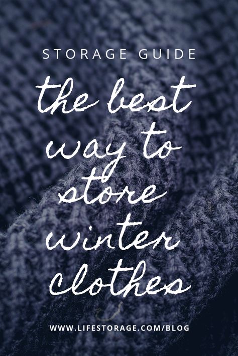 Winter Clothes Storage Ideas, Winter Accessories Storage, Store Winter Clothes, Seasonal Storage Ideas, Seasonal Clothing Storage, Clothes Storage Ideas, Self Storage Units, Coat Storage, Kids Winter Outfits