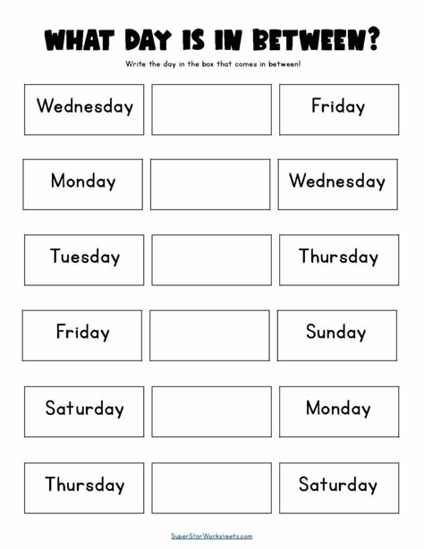 Days Of The Month Printables, Names Of The Months Printable, Months Of The Year Printables Free, Months Of The Year Printables, Days Of The Week Activities, Superstar Worksheets, Calendar Worksheets, English Worksheets For Kindergarten, Kindergarten Reading Worksheets