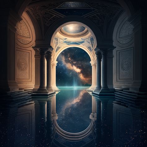 Fantasy Star, Moon Kingdom, Space Princess, Dark Color Palette, Underwater Art, Space Fantasy, My Fantasy World, Fantasy Castle, Fantasy Story