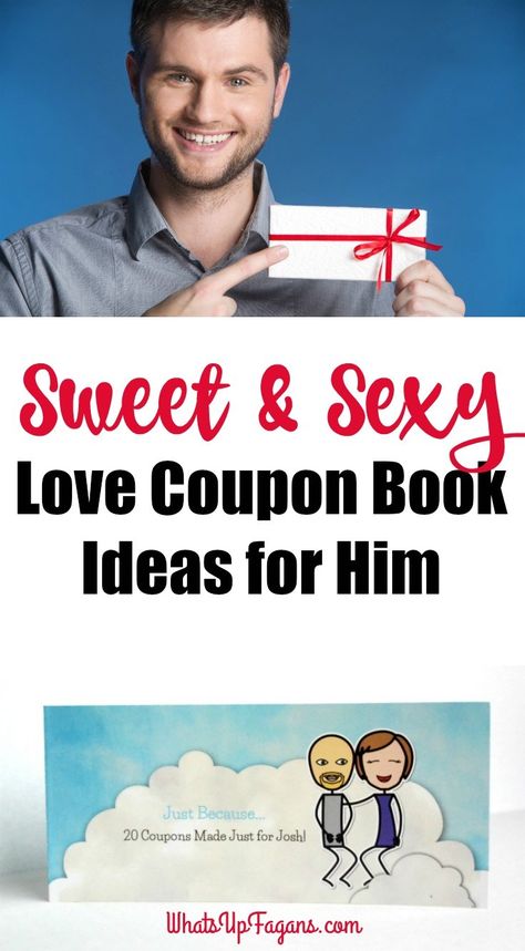 Love Coupon Book Ideas for Him Love Book Ideas, Coupon Book Ideas, Love Coupons For Him, Bday Gifts For Him, Surprise Gifts For Him, Thoughtful Gifts For Him, Romantic Gifts For Him, Diy Gifts For Him, Presents For Boyfriend