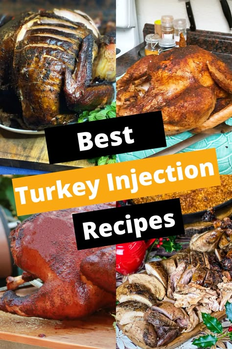 TOP 20 TURKEY INJECTION RECIPES TO SPICE UP YOUR TABLE Home Made Turkey Injection, What Should I Inject My Turkey With, Gluten Free Turkey Injection Marinade, Injection Turkey Recipes, Turkey Marinade Injection Recipe, Turkey Injector Marinade, Turkey Injected Marinade, Homemade Injection For Turkey, Turkey Marinade Injection