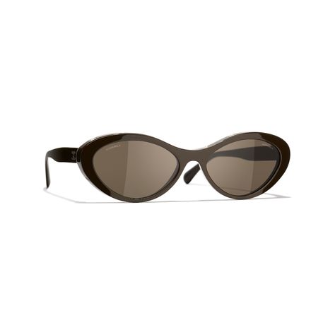 Brown Chanel, Sunglasses Chanel, Chanel Store, Sunglasses Brown, Chanel Official Website, Sunglasses Collection, Eye Frames, Chanel Sunglasses, Shield Sunglasses