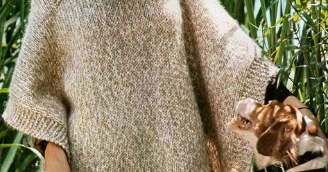 Blog de tricot avec d'anciens modèles, des modèles vintages, de châles, étoles, chauffe-épaules, des tricotages pour se réchauffer les épaules. Knitted Cape Pattern, Crochet Cape Pattern, Boho Crochet Patterns, Summer Knitting Patterns, Knitted Wrap, Winter Poncho, Poncho Pullover, Womens Knitting Patterns, Crochet Cape