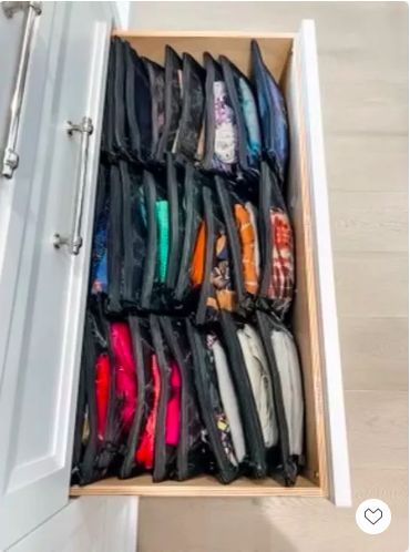 Bathing Suit Storage - Here’s what we use in our drawers! #LTKhome Organization Dresser Drawers, Bathing Suit Storage Ideas, Bathing Suit Storage, Kids Dresser Organization, Organization Kids Room, Organization Dresser, Dream Closet Organization, Suit Storage, Kids Dresser